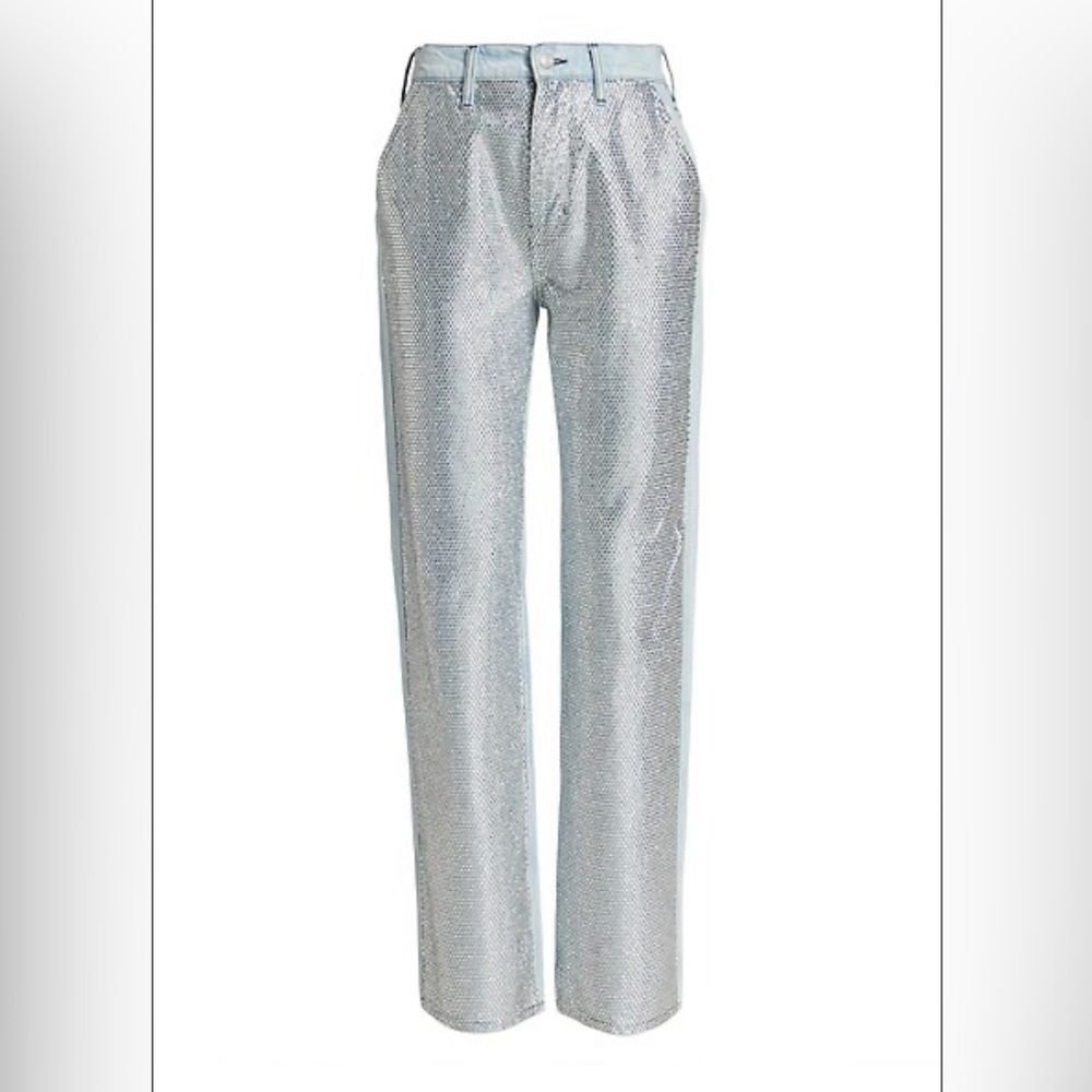 FRAME Atelier Le Jane Crystal Jeans SIZE 27 - Picture 9 of 13